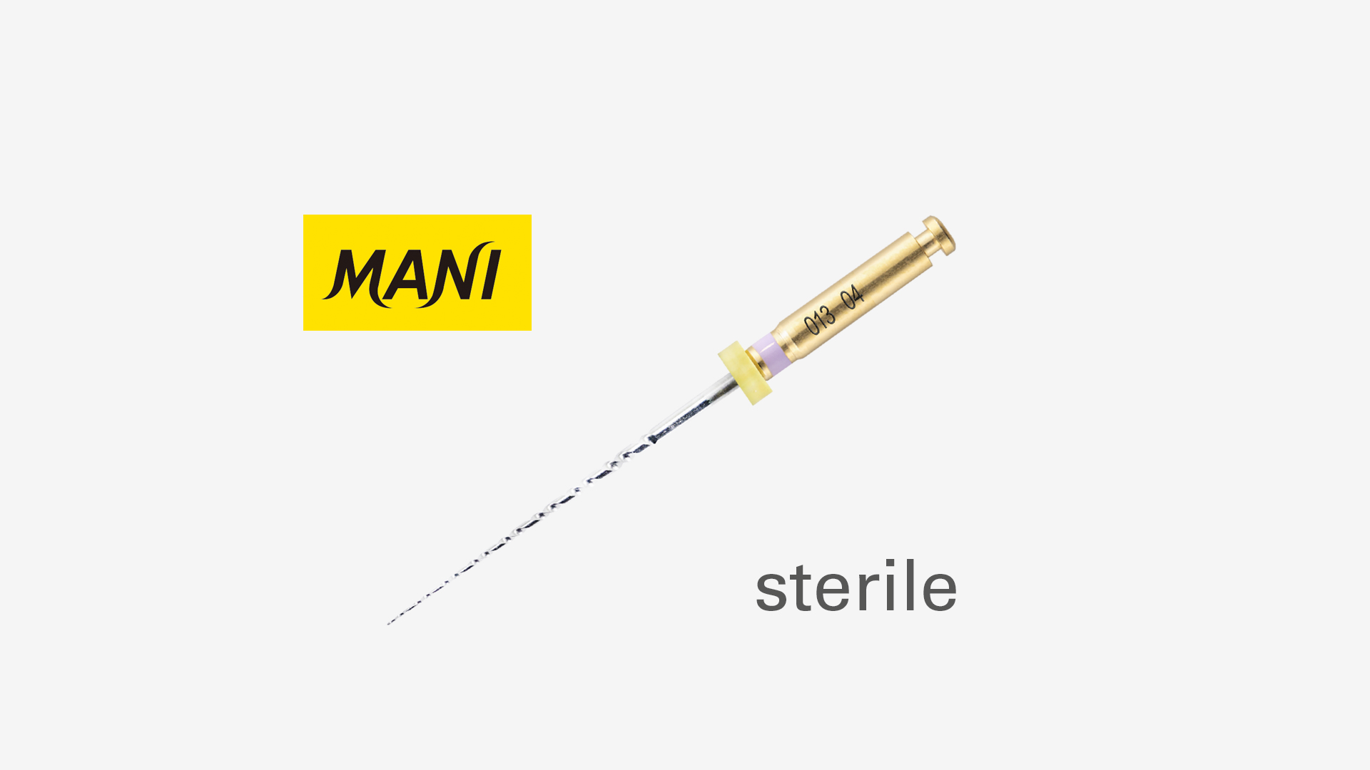Limes stériles JIZAI GLIDER NiTi glide path (3 limes / pack) - Endodontie