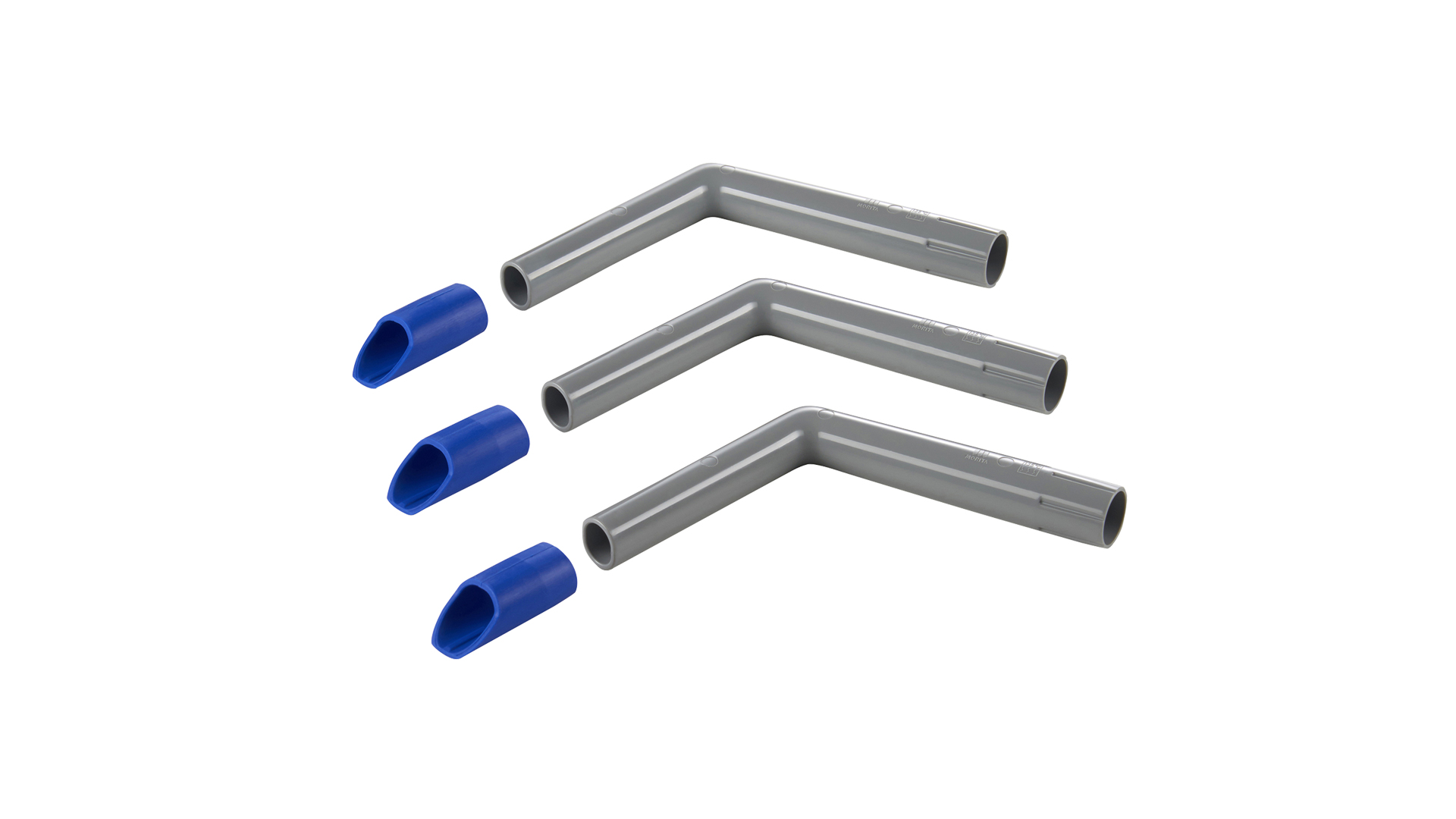 VS110 Canules d'aspiration D=16 L Type (3 pcs/paquet)