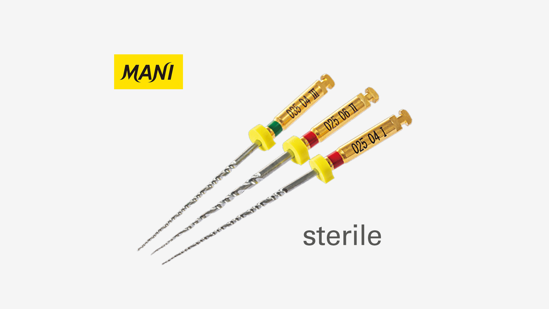 Limes stériles JIZAI KIT NiTi mise en forme (3 limes / pack) - Endondontie