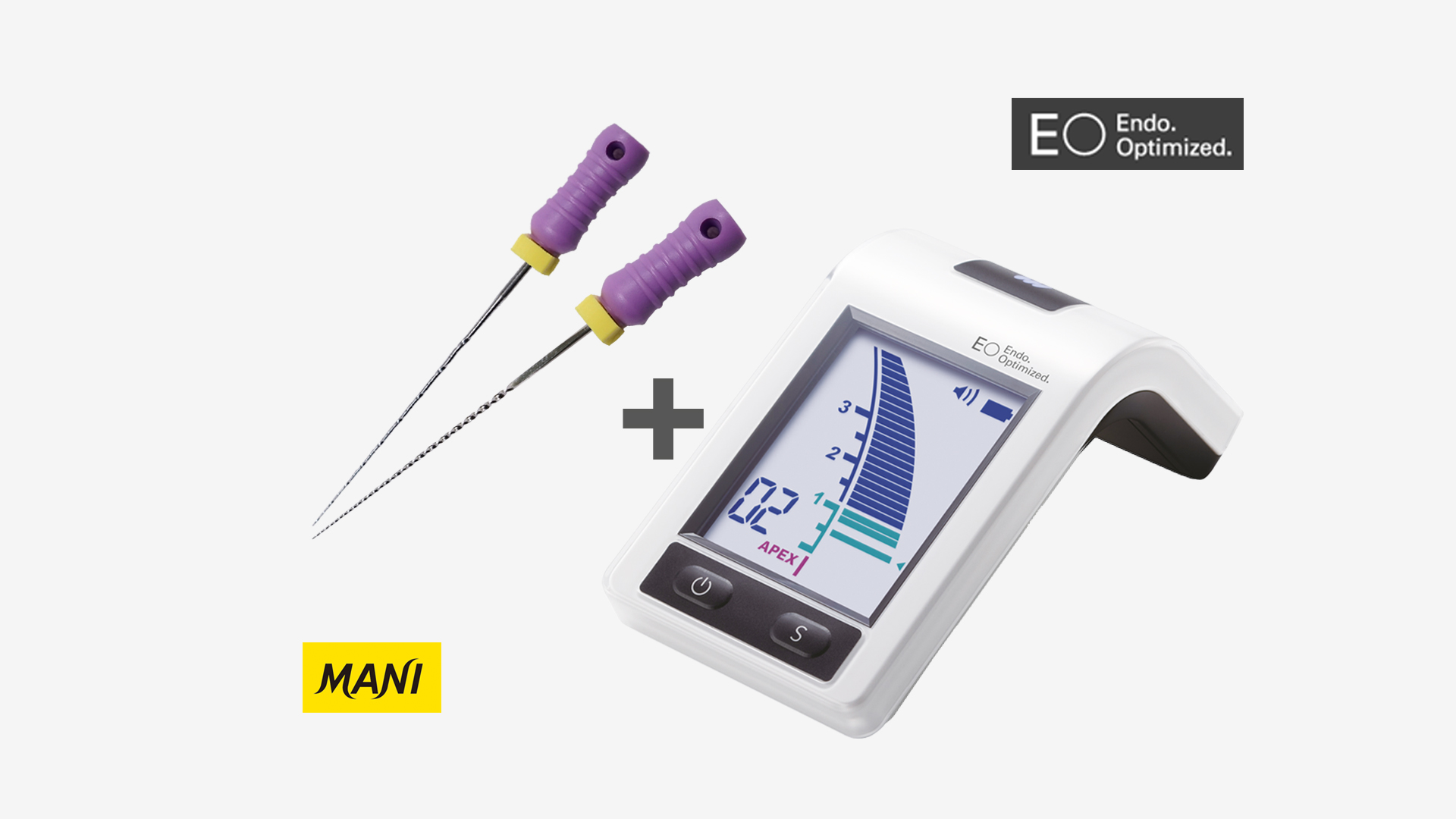 Pack localisateur d’apex Root ZX Mini et limes manuelles MANI